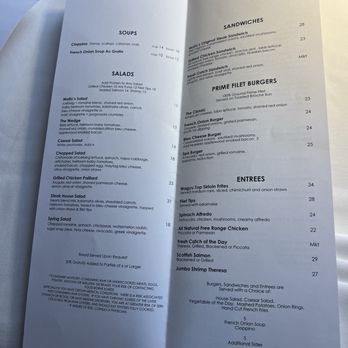 Malio's Prime Steakhouse - Menu - Steakhouses Near Me - Tampa, Florida Malio's Prime Steakhouse - Menu - Steakhouses Near Me - Tampa, Florida