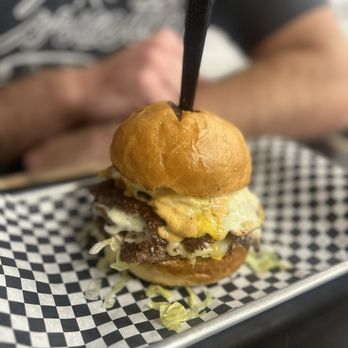 Thunder Bacon Burger - Shroom Burger with egg - Burgers Near Me - Tucson, Arizona