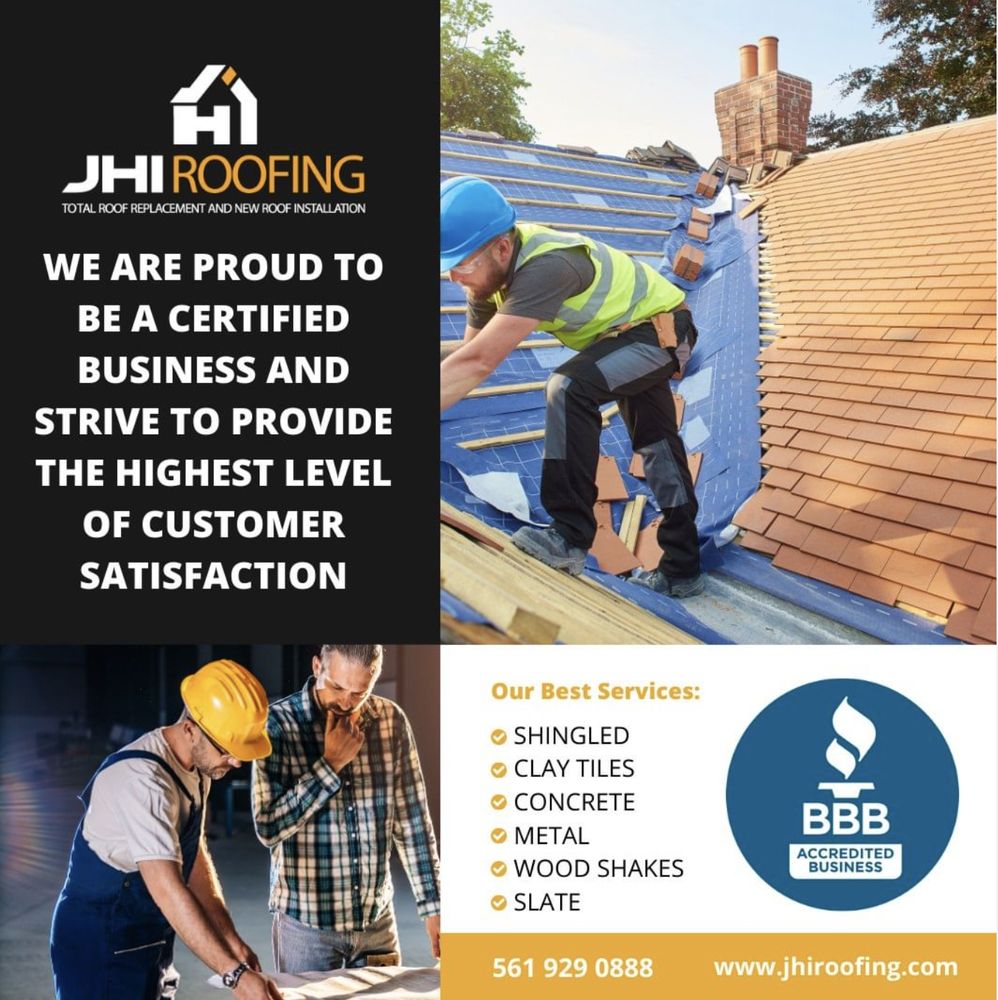 Slide of JHI Roofing