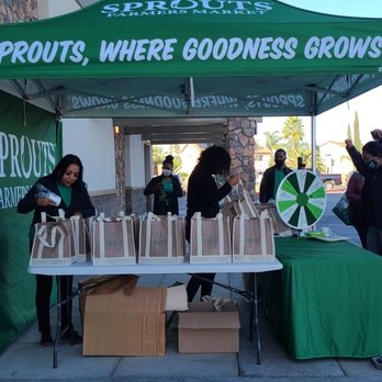 Sprouts Farmers Market - Grand Opening Day festivities outside - Organic Stores Near Me - Menifee, California