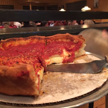 Giordano's - Not too thick, not thin at all. This is the small: plenty for 2. - Pizza Near Me - Rosemont, Illinois