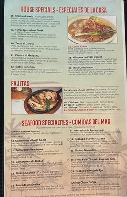 Menu photo 4 Las Palmeras Grove, OK