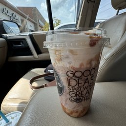salted caramel latte PERFECTION