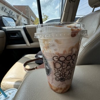 Waterbean Coffee - salted caramel latte PERFECTION - Coffee & Tea Near Me - Hickory, North Carolina