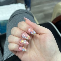 Angel Nails - Gel fill done by Ruby! Absolutely love these