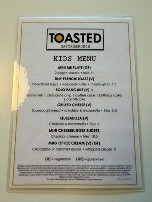 Menu photo 2 Toasted Del Mar San Diego, CA Menu photo 2 Toasted Del Mar San Diego, CA