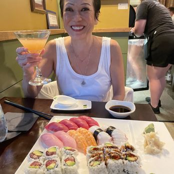 Baba Sushi - Holiday Roll, Unagi & Sushi Roll; Tuna, Salmon, Yellowtail and Octopus nigiri and a Roku cockail - Sushi Bars Near Me - Bristol, Rhode Island Baba Sushi - Holiday Roll, Unagi & Sushi Roll; Tuna, Salmon, Yellowtail and Octopus nigiri and a Roku cockail - Sushi Bars Near Me - Bristol, Rhode Island