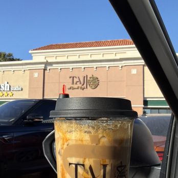 Taj A Sweet Cafe - Pumpkin Spice Iced Latte - Themed Cafes Near Me - Houston, Texas Taj A Sweet Cafe - Pumpkin Spice Iced Latte - Themed Cafes Near Me - Houston, Texas