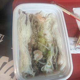 Hei Hei Rice Roll with Shrimp and Beef Hei Hei Rice Roll with Shrimp and Beef