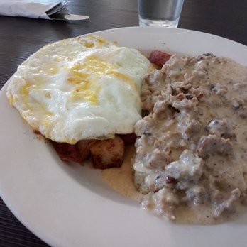 The Bair - Four stars! Unfortunately gravy or biscuits had too much additional butter or some oil. I will have something else next time. - Breakfast & Brunch Near Me - Steilacoom, Washington