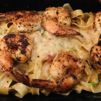 Black Walnut - BLACKENED FETTUCCINI ALFREDO - New American Near Me - Houston, Texas Black Walnut - BLACKENED FETTUCCINI ALFREDO - New American Near Me - Houston, Texas