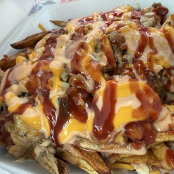 Flama Tropical - The loaded fries my friend had. Can't remember what they were called - Sandwiches Near Me - Winter Haven, Florida Flama Tropical - The loaded fries my friend had. Can't remember what they were called - Sandwiches Near Me - Winter Haven, Florida