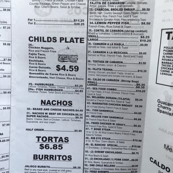 El Rancho Mexican Restaurant - Mexican Near Me - Pleasanton, Texas