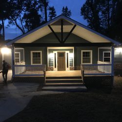 Atlanta Community - Getting it done in the dark! This client had to get this property ready for an open house the next day.