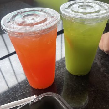 One Stop Taco Shop - Aquas frescas, watermelon and cucumber! - Gas Stations Near Me - Indio, California