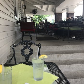Bread Basket Cafe & Bakery - Outside seating, we brought along our pup! - Bakeries Near Me - Danville, Indiana