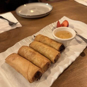 Thai Bistro - Veggie Eggrolls - Thai Near Me - Santa Barbara, California