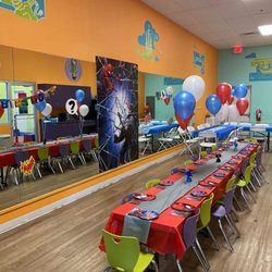 The Little Gym of El Paso - Superhero birthday party
