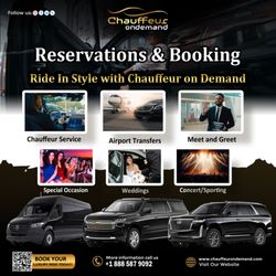 Chauffeur On Demand - #reservations #booking #LuxuryTravel #Chauffeur
#Chaufferservice #ChauffeuredAirportTransfers
#LuxuryTravelExperience