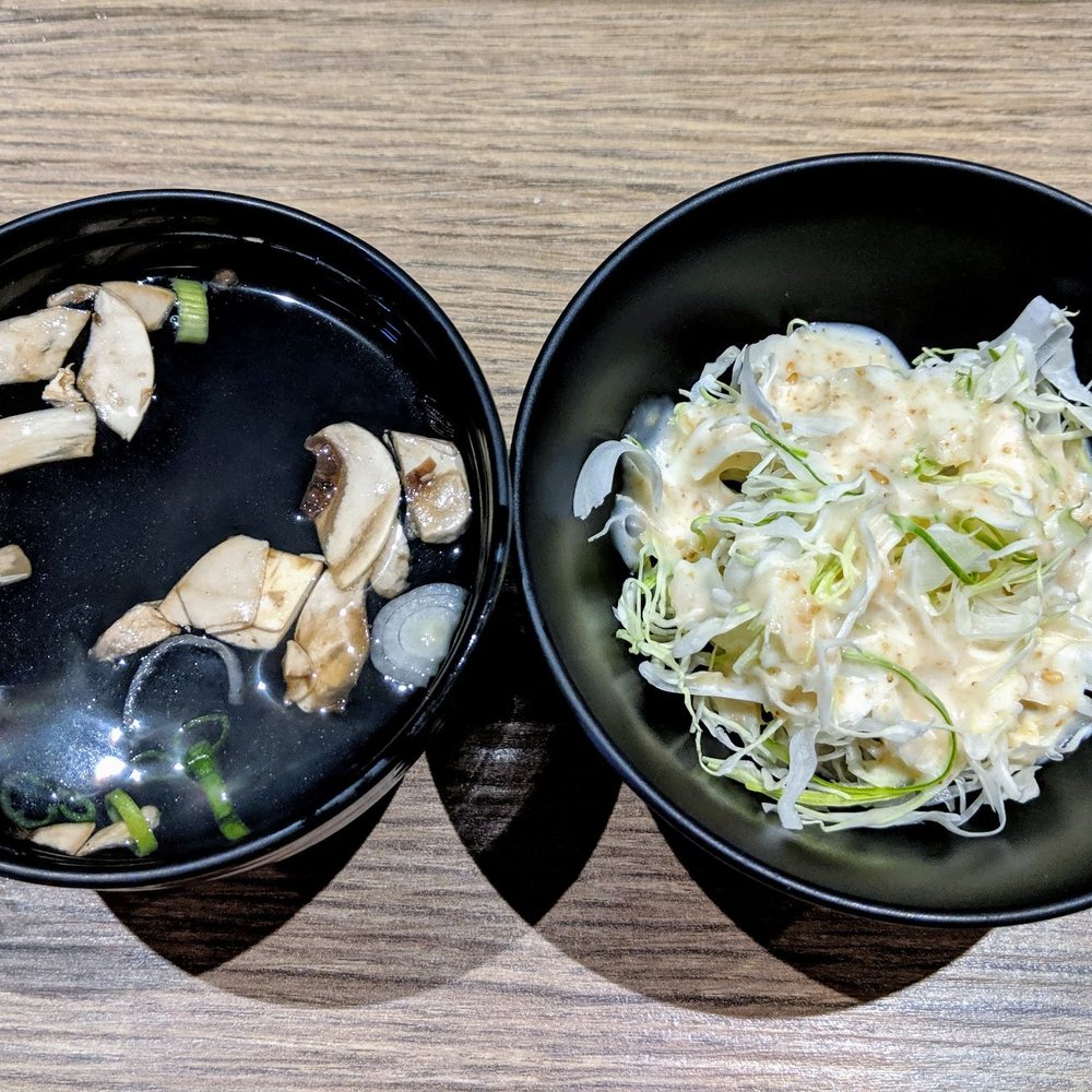 You Don Ya - Complimentary soup and salad - Japanese Near Me - Toronto, Ontario You Don Ya - Complimentary soup and salad - Japanese Near Me - Toronto, Ontario