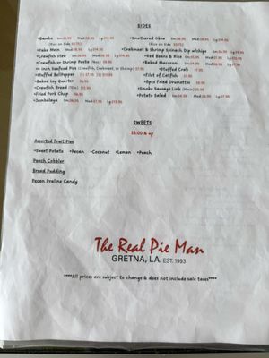 THE REAL PIE MAN by null