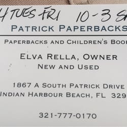 Patrick Paperbacks - New Information