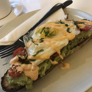 Ladder Coffee Roasters - Avocado toast with fried egg. So perfect! - Coffee & Tea Near Me - Spokane, Washington Ladder Coffee Roasters - Avocado toast with fried egg. So perfect! - Coffee & Tea Near Me - Spokane, Washington