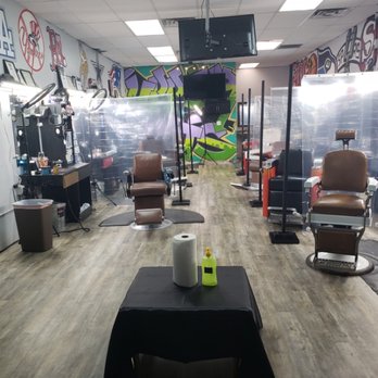 Uppercuts Barbershop - Each station is 6 feet apart and separated by curtains to keep social distance. - Cosmetics & Beauty Supply Near Me - Caldwell, Idaho Uppercuts Barbershop - Each station is 6 feet apart and separated by curtains to keep social distance. - Cosmetics & Beauty Supply Near Me - Caldwell, Idaho