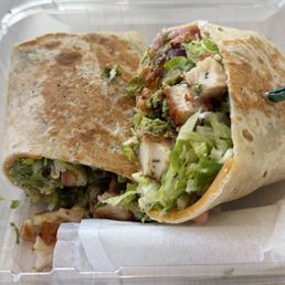 Crispy Chicken Chipotle Wrap