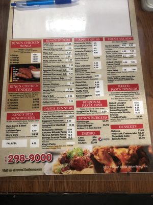Menu photo 3 King's pizza Columbus, OH Menu photo 3 King's pizza Columbus, OH