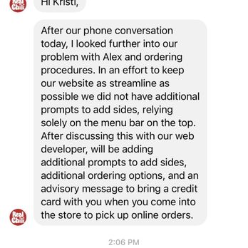 Real Chili Restaurant - Conversation with the owner, no apology or solution offered for me - Hot Dogs Near Me - Milwaukee, Wisconsin Real Chili Restaurant - Conversation with the owner, no apology or solution offered for me - Hot Dogs Near Me - Milwaukee, Wisconsin