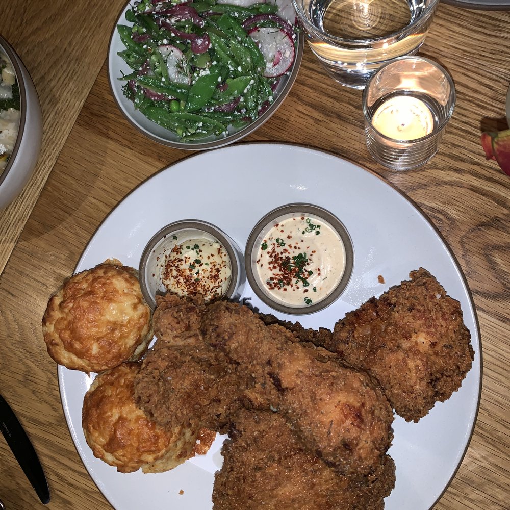 Chickadee - 9/1/21 half crispy fried chicken - New American Near Me - Boston, Massachusetts