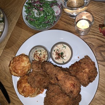 Chickadee - 9/1/21 half crispy fried chicken - New American Near Me - Boston, Massachusetts