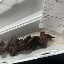 The Dog House Bar & Grill - Hard charred dry small overpriced steak tips