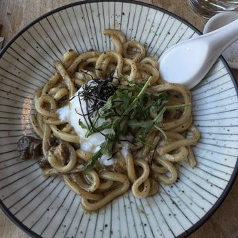 Kingyo - Truffle Carbonara Udon - Japanese Near Me - Vancouver, British Columbia Kingyo - Truffle Carbonara Udon - Japanese Near Me - Vancouver, British Columbia