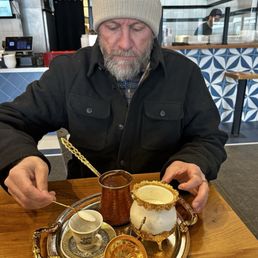 Turkish coffee- very good!