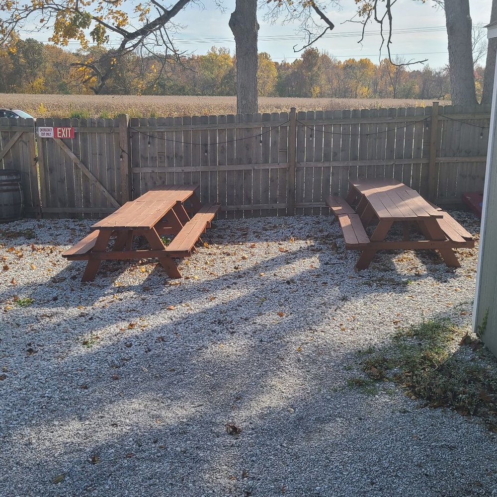 Brew Link Brewing - Gravel area for cornhole and live music - Breweries Near Me - Plainfield, Indiana Brew Link Brewing - Gravel area for cornhole and live music - Breweries Near Me - Plainfield, Indiana