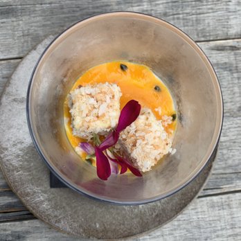 The Osprey - Coconut Passion Fruit dessert. - Australian Near Me - Brooklyn, New York