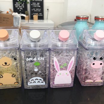 The Moo Bar - Cutest milk cartons ever! - Desserts Near Me - Seattle, Washington