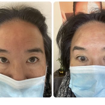 OM Threading Salon - Seattle - Before and After!  I just need a good cleaning and cutting! - Threading Services Near Me - Seattle, Washington