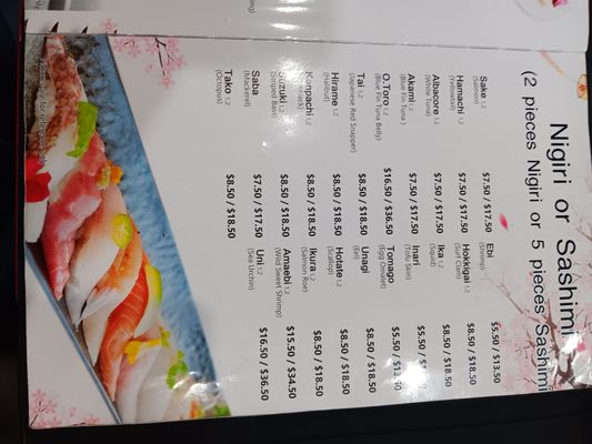 Menu photo 1 Yoshi Sushi Milpitas, CA Menu photo 1 Yoshi Sushi Milpitas, CA