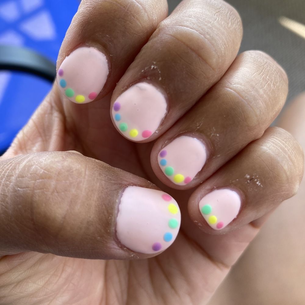Foxy Nails - Again my middle finger and ringer finger are lighter plus the skin around my nails don't look cute but whatever. - Nail Salons Near Me - Boise, Idaho Foxy Nails - Again my middle finger and ringer finger are lighter plus the skin around my nails don't look cute but whatever. - Nail Salons Near Me - Boise, Idaho