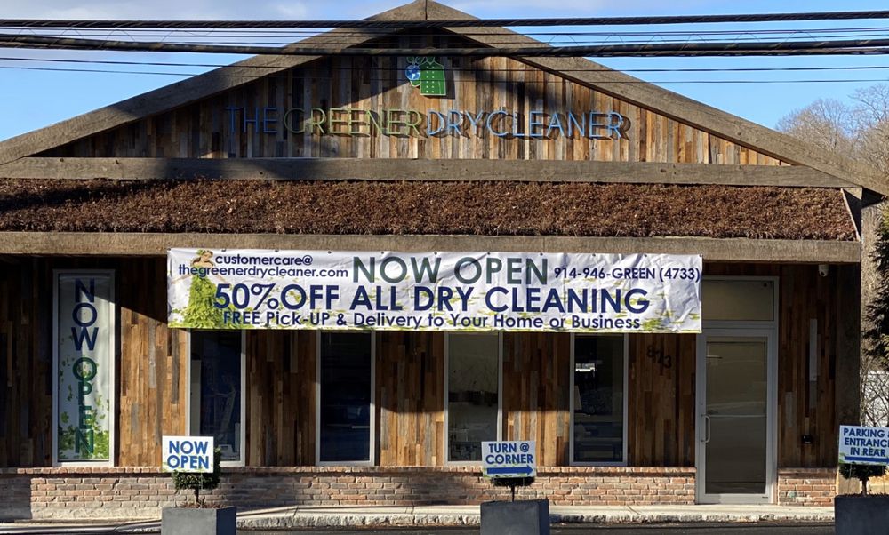 THE GREENER DRY CLEANER Updated September 2024 873 North Broadway
