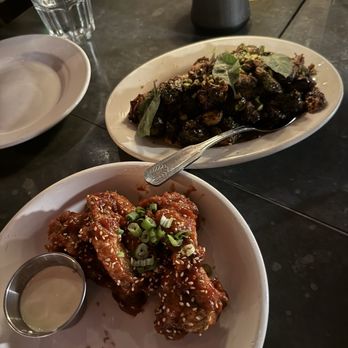Zinqué - Chicken wings and Crispy Brussels Sprouts - French Near Me - Newport Beach, California Zinqué - Chicken wings and Crispy Brussels Sprouts - French Near Me - Newport Beach, California