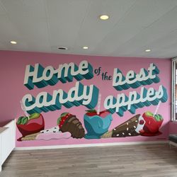 All Thingz Sweet - Inside mural