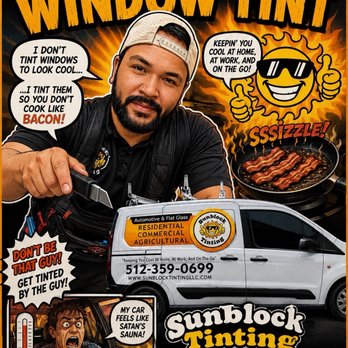 1. SunBlock Tinting