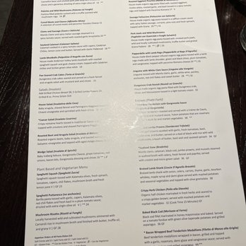 Volterra - January 2023 menu - Italian Near Me - Kirkland, Washington