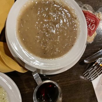 Lombardo's Restaurant - Soup? Pasta sauce? Who knows... it's all the same color and gritty texture - Italian Near Me - Saint Louis, Missouri Lombardo's Restaurant - Soup? Pasta sauce? Who knows... it's all the same color and gritty texture - Italian Near Me - Saint Louis, Missouri