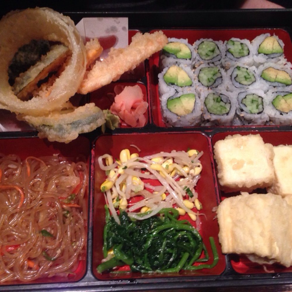 Mazz Sushi - Veggie bento box - Japanese Near Me - Toronto, Ontario Mazz Sushi - Veggie bento box - Japanese Near Me - Toronto, Ontario