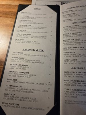 Menu photo 1 Bottle & Bull Kirkland, WA
